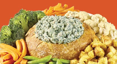 Bread Bowl Appetizer