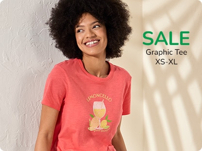 Sale Graphic Tee XS-XL