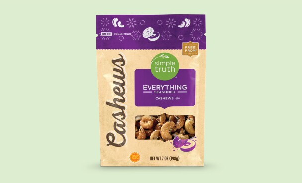 Try our Everything Seasoned Cashews