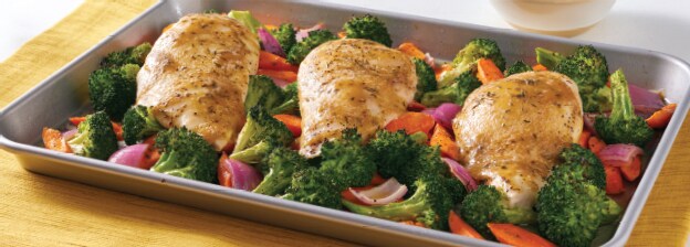 Maple Chicken and Vegetables Recipe
