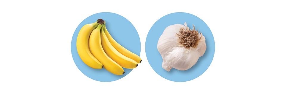 Bananas and Garlic