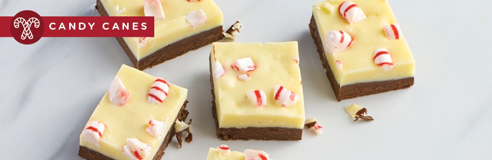 Candy Cane fudge