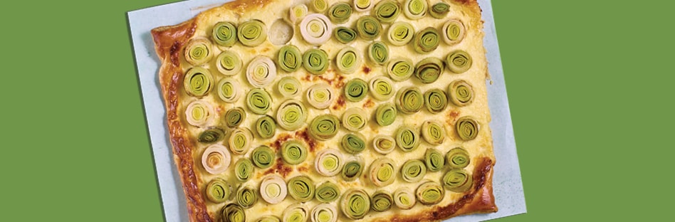 Caramelized Leek Tart